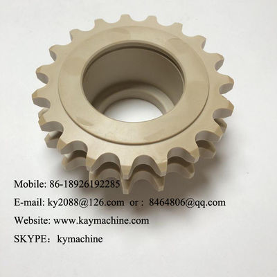 PEEK precision parts, CNC lathe machining, polyetheretherketone machining, nut machining, PEEK machining, high temperature and wear-resistant PEEK reinforced material  China manufacturer factory