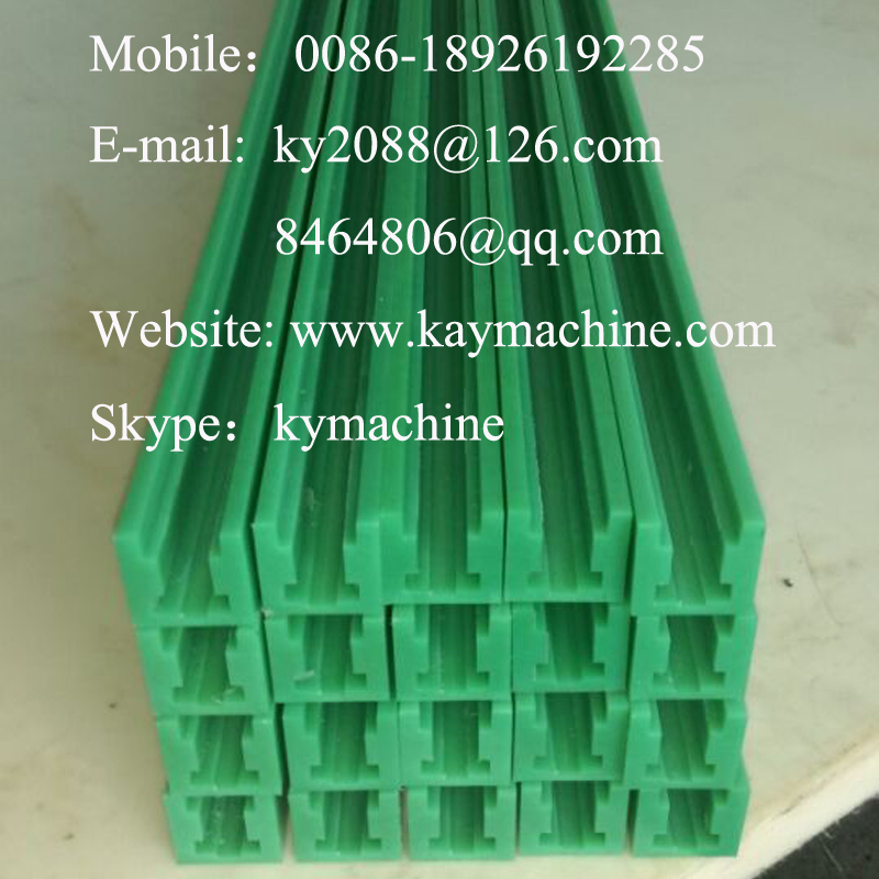 Polycarbonate Guide Rails UHMW-PE guide rail Plastic Guide Rail Plastic rail for roller chains ...