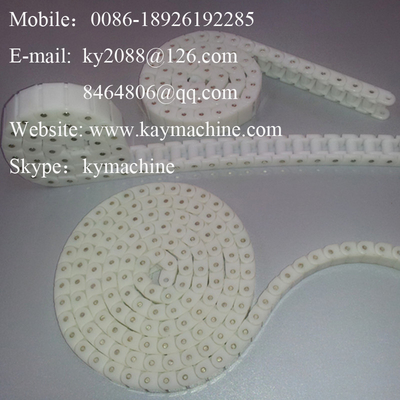 POM PP 40P Plastic straight running chain Small Link Chain 40p chain RS40P chain China manufacturer factory producer