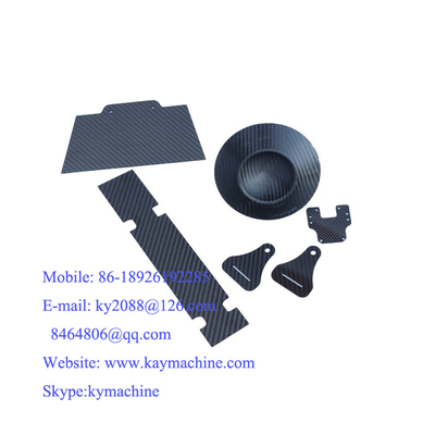 Precision OEM CNC Milling graphite fiber CFRP Carbon fiber reinforced polymer  Smooth Surface Finish  China manufacturer China factory China producer