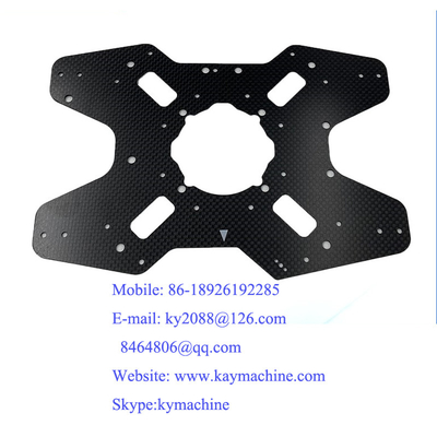 Precision OEM CNC Milling graphite fiber CFRP Carbon fiber reinforced polymer  Smooth Surface Finish  China manufacturer China factory China producer