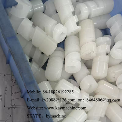 Production of PVDF polyvinylidene fluoride slider and PVDF polyvinylidene fluoride slider processed parts shaft sleeve products  China manufacturer China factory China producer