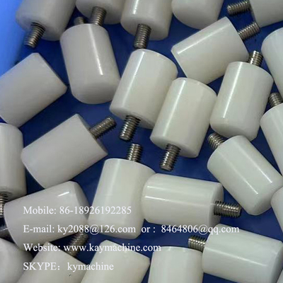 PolyvinylideneFluoride PVDF Polyvinylidene fluoride Poly(vinylidene fluoride) Custom Pvdf Injection Molding PVDF Parts 5 Axis CNC Plastic Machining China manufacturer China factory China producer