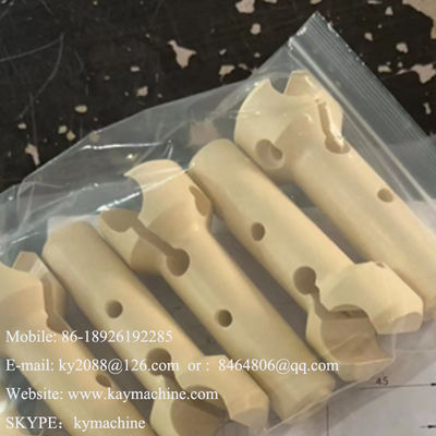 PEEK precision parts, CNC lathe machining, polyetheretherketone machining, nut machining, PEEK machining, high temperature and wear-resistant PEEK reinforced material  China manufacturer factory