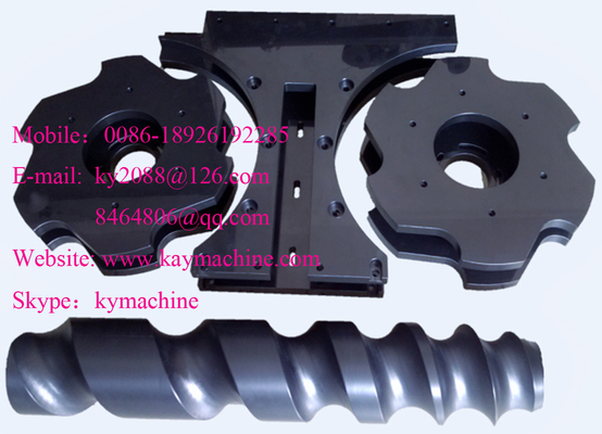 Quick change filling line vial feed scroll Auger Screws Polyethylene Machine Guards Augers  Screws Scrolls Worms Augers