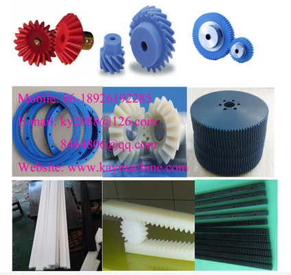 PE1000 worm Sprockets, UHMW-PE Idlers PE-UHMW feed worm sprockets Ertalon and Nylatron Nylon Sprockets factory